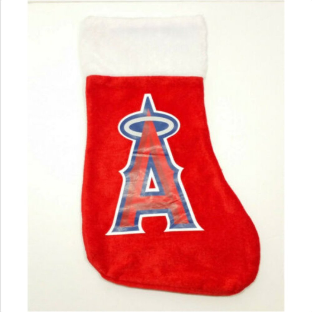 Angels Baseball Christmas Stocking Decor 3711E2M